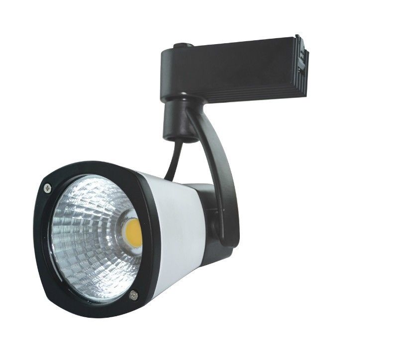 30°k cob ledトラックスポットライトra80 60 hz、純白色ledトラックに光スポット